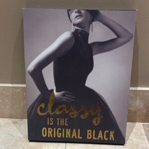Classy Black and Gold Wall Art